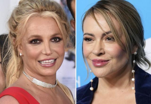 Alyssa Milano Upskirt - Alyssa Milano reaches out to Britney Spears after 'bullying' tweet upset  singer