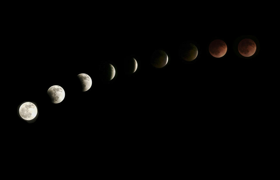 Friday night will see the longest total lunar eclipse so far this century. Photo: File/Getty Images)