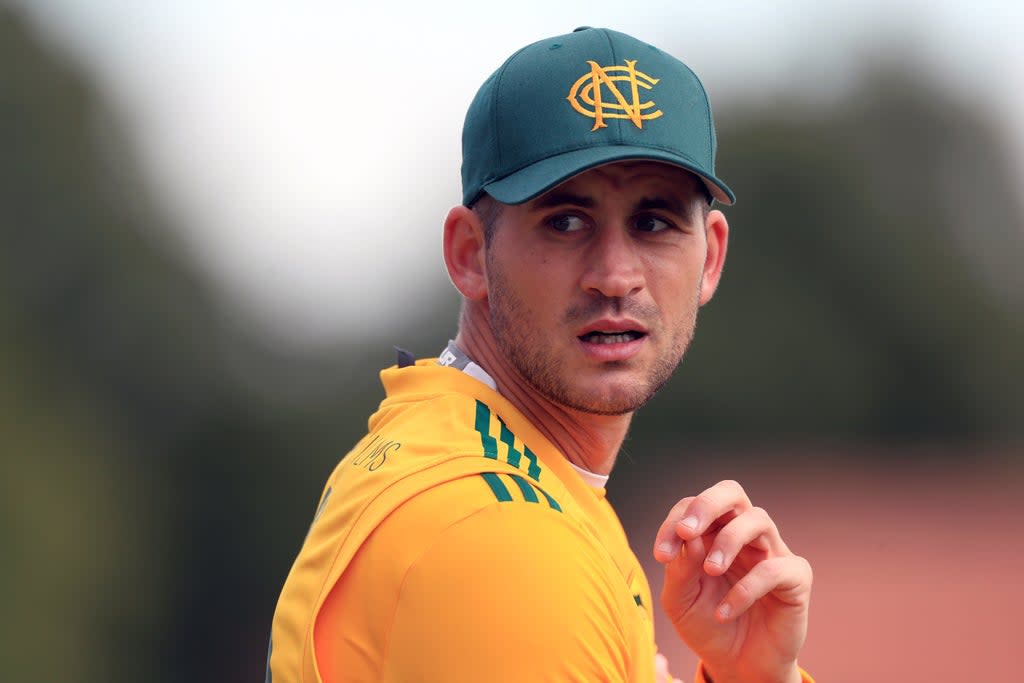 Alex Hales has apologised for his reckless and foolish behaviour (PA)