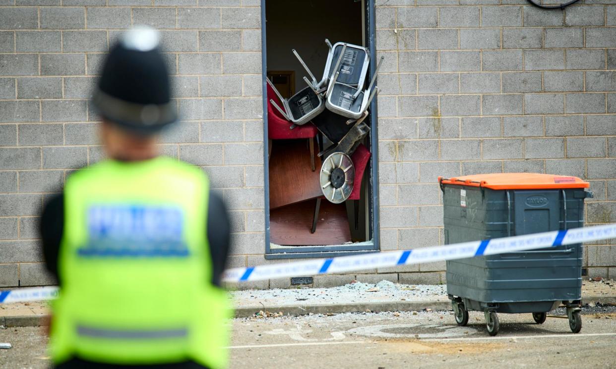 <span>Asylum hotels in Rotherham (pictured) and Tamworth have been attacked this summer by far-right activists.</span><span>Photograph: Mark Waugh/The Guardian</span>