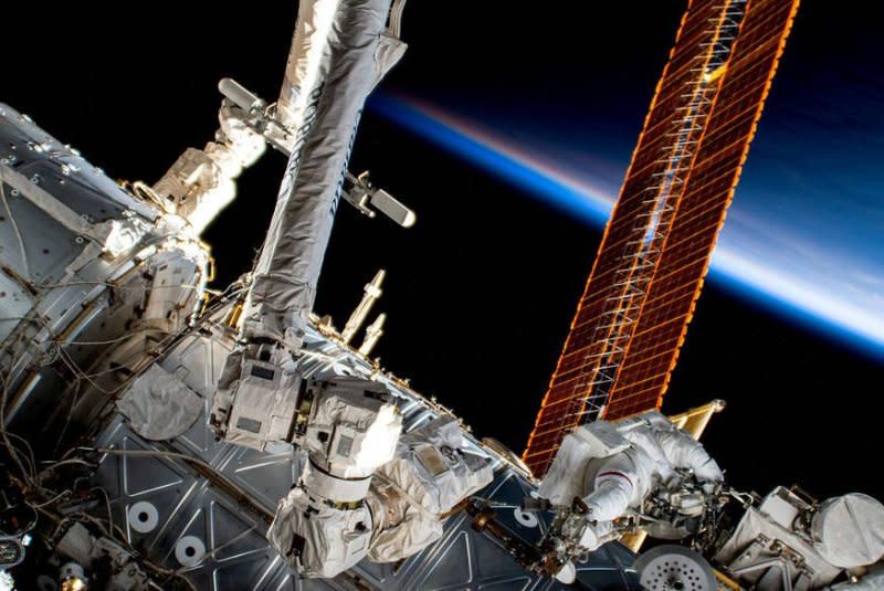 NASA has delayed the return of the Crew 6 team from the International Space Station because of severe weather off the coast of Florida. The international team, which includes astronaut Stephan Bowen, shown here during a spacewalk April, upgraded the station during its mission. Photo courtesy of NASA