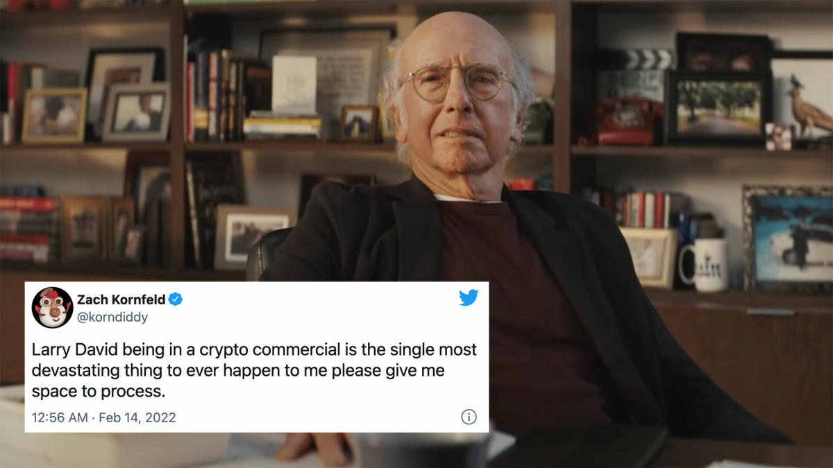 Super Bowl Crypto Ads Even Got Larry David Involved