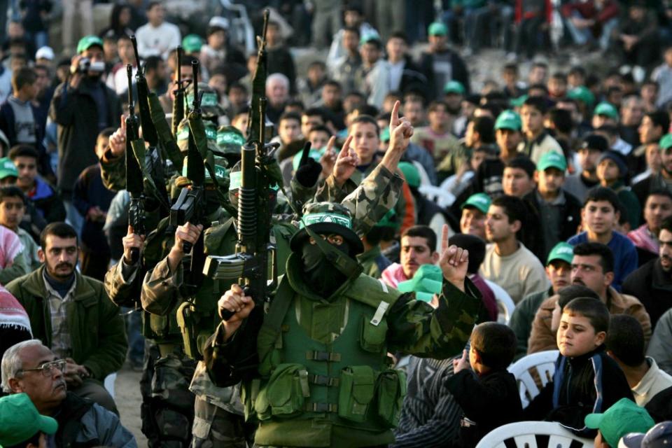 The radical Columbia students heard from Barakat about “resistance,” but not about his ties to Hamas and the reality of life under its regime, including persecution of LGBT people. Getty Images