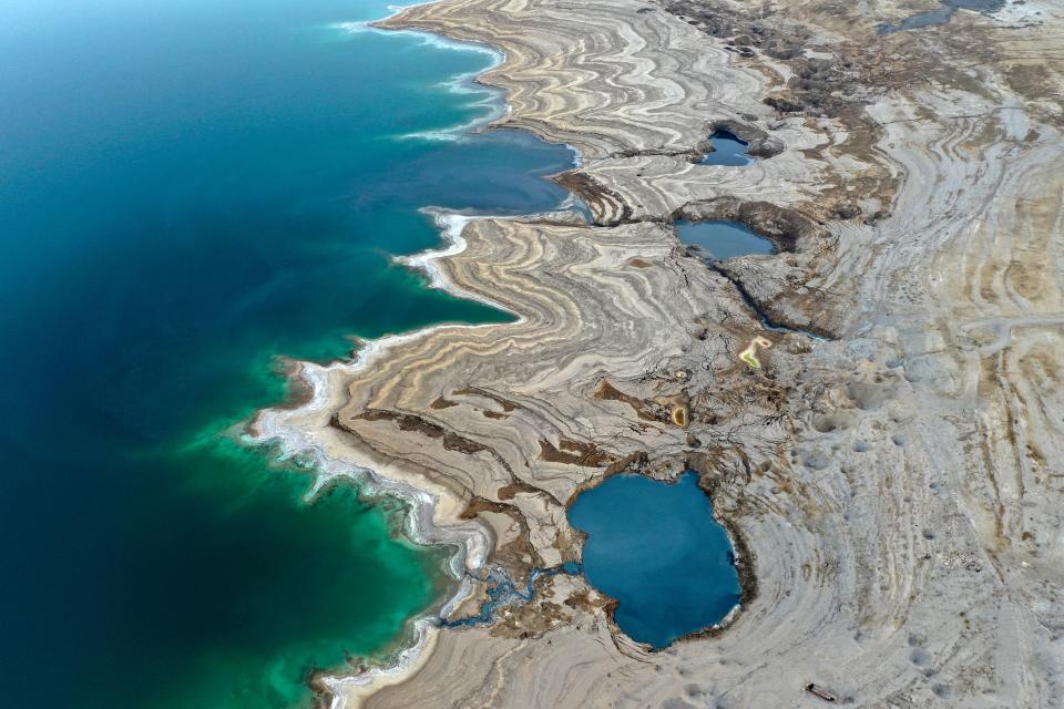 La agonía del Mar Muerto