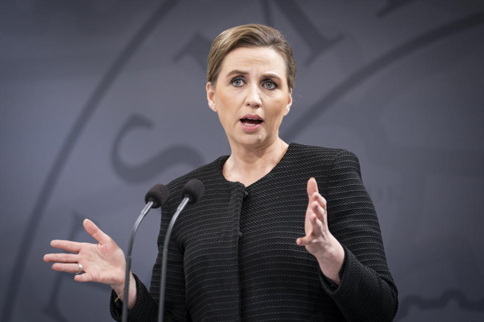 A picture of Danish Prime Minister Mette Frederiksen. Source: AAP