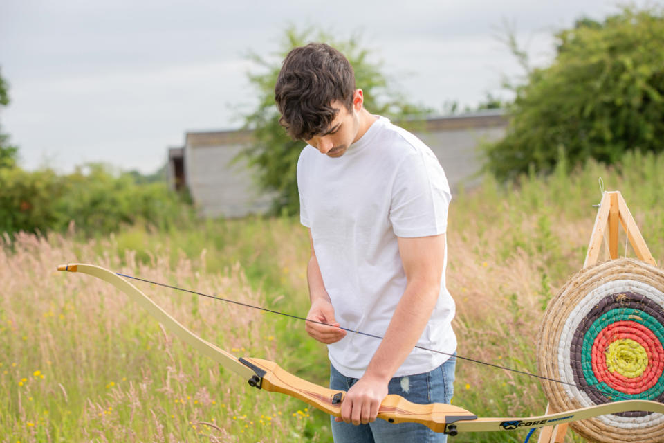 Matthias learned archery (Collect/PA Real Life)