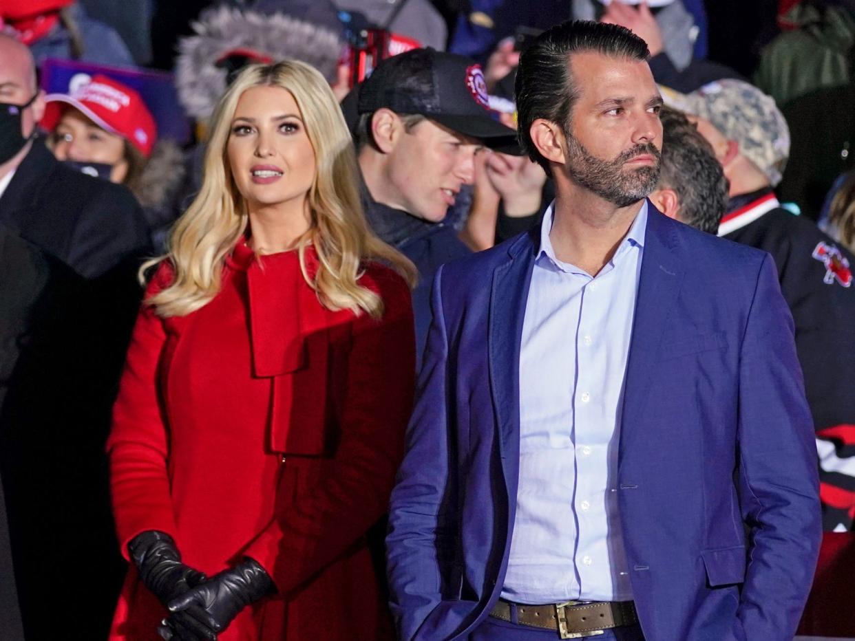 ivanka trump donald trump jr