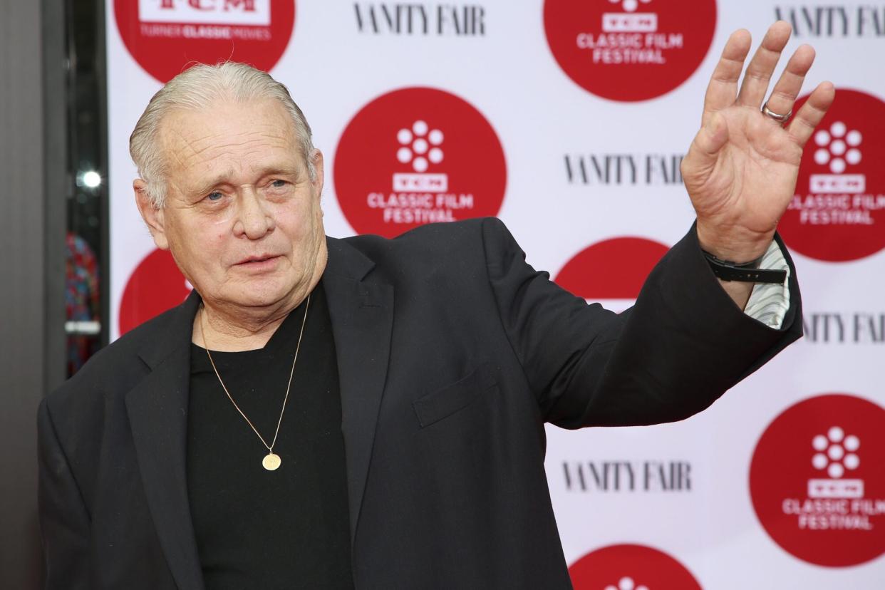 Mandatory Credit: Photo by Annie I Bang/Invision/AP/Shutterstock (9081831bz) Bo Hopkins arrives at 2014 TCM Classic Film Festival's Opening Night Gala at the TCL Chinese Theatre on in Los Angeles 2014 TCM Classic Film Festival - Opening Night, Los Angeles, USA