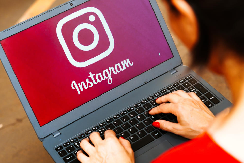 BRAZIL - 2023/09/25: In this photo illustration, the Instagram logo is displayed on a notebook screen. (Photo Illustration by Rafael Henrique/SOPA Images/LightRocket via Getty Images)