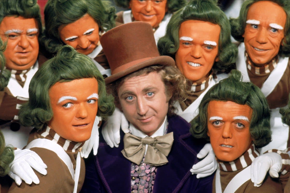 Gene Wilder as Willy Wonka in 1971 (Warner Bros)