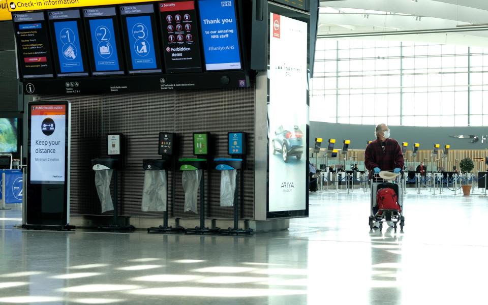 Entering an English port of departure to travel internationally without a completed form is now a criminal offence - Getty