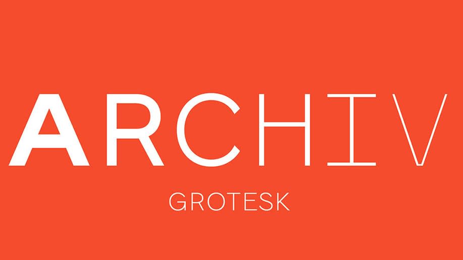 Best free fonts: Sample of Free Archive Grotesk