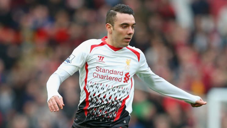 Iago Aspas during his unhappy spell with Liverpool