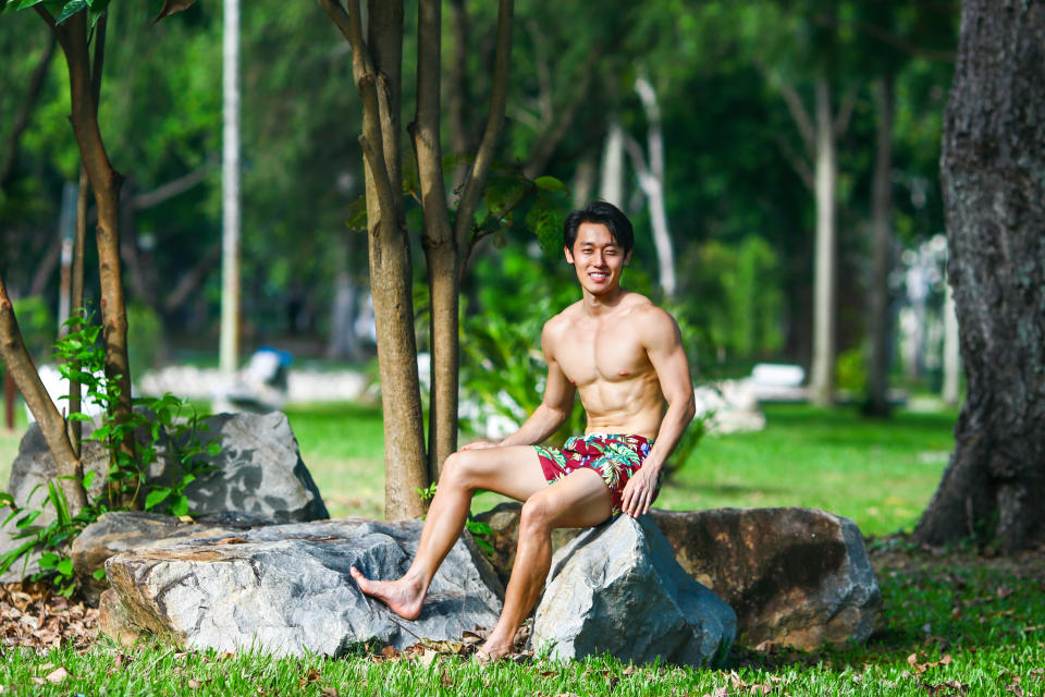 Singapore #Fitspo of the Week: Blake Ng. (PHOTO: Cheryl Tay)