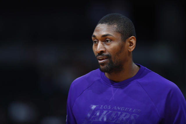 Metta World Peace says he changed name to Metta Sandiford-Artest - NBC  Sports