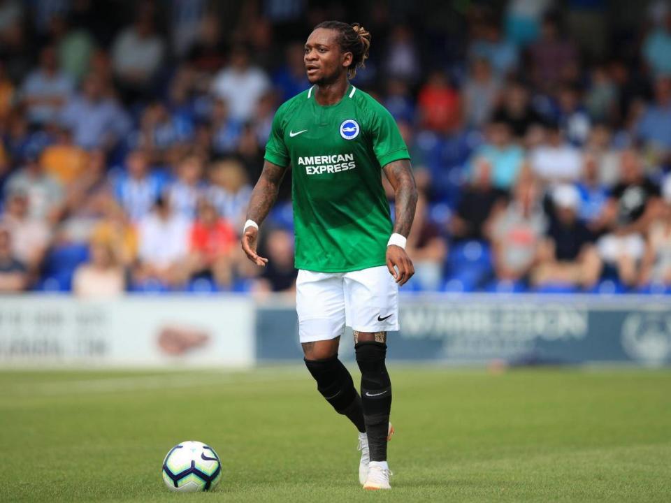 Gaetan Bong was booed by Burnley fans last season after accusing their former striker, Jay Rodriguez, of racially abusing him (Getty Images)