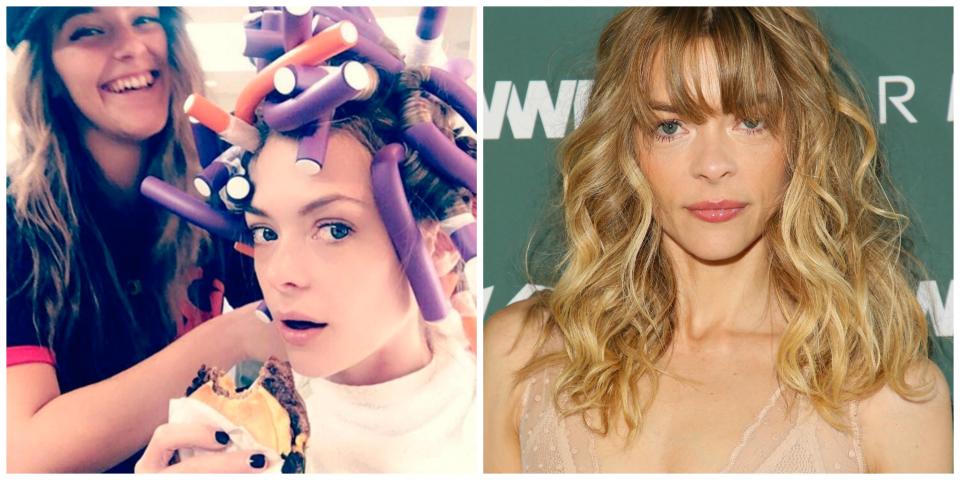 <p>Sie hat blonde, wellige Traumhaare und es stellt sich heraus, dass Jaime Kings üppige Locken eine simple Dauerwelle sind. Bild: Getty/Instagram </p>