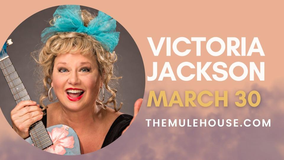 The Mulehouse will host a night of standup comedy from "Saturday Night Live" alum Victoria Jackson, who will take the stage starting at 8 p.m. Saturday.