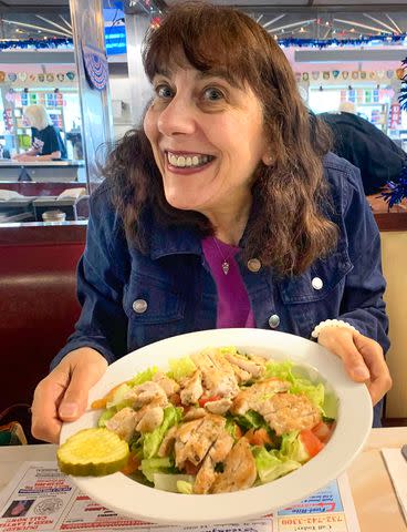 <p>Courtesy Karri and Jon Ricklin</p> Karri Ricklin at Blairstown Diner