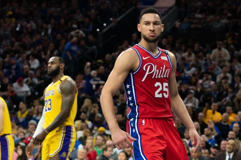 NBA: Los Angeles Lakers at Philadelphia 76ers