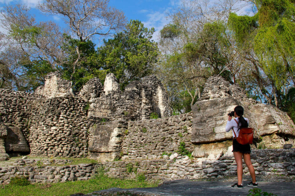 <div class="inline-image__caption"><p>Uaxactún is a Mayan city known for its construction related to the observation of the stars. Its located some 14 miles west of Tikal.</p></div> <div class="inline-image__credit">Isabella Rolz, Jorge Rodriguez</div>