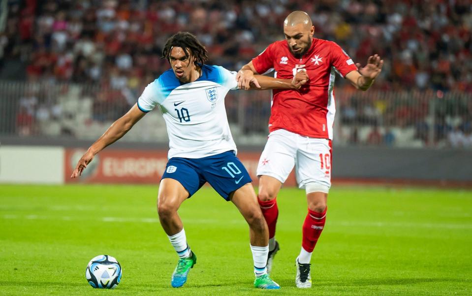 Trent Alexander-Arnold: Playing in midfield will help me get into the England team - AP/Rene Rossignaud