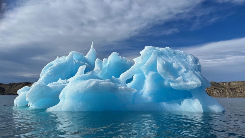 An iceberg in Antarctica