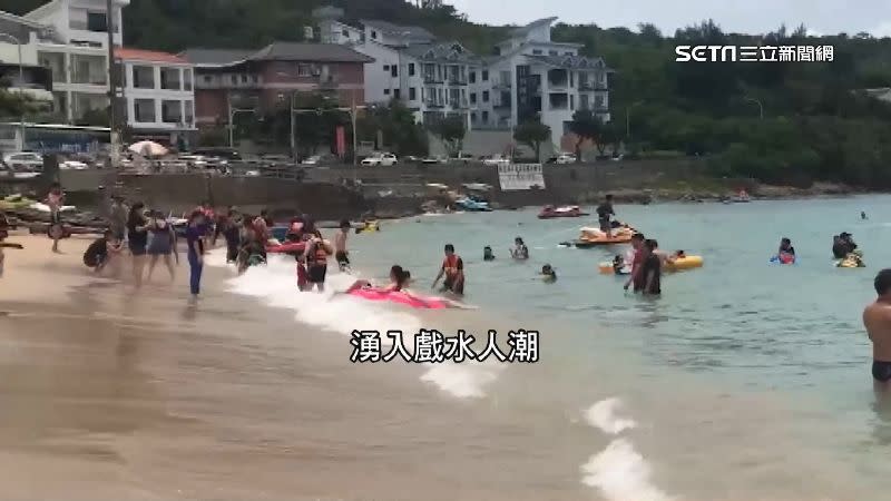 戲水消暑勝地是暑假熱門景點。