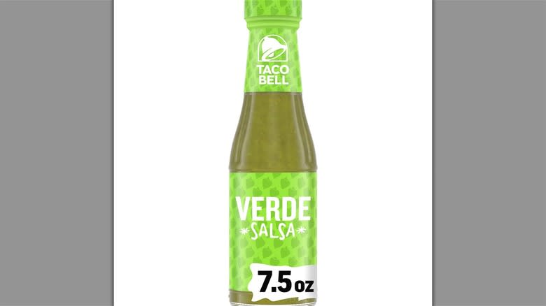 Taco Bell salsa verde