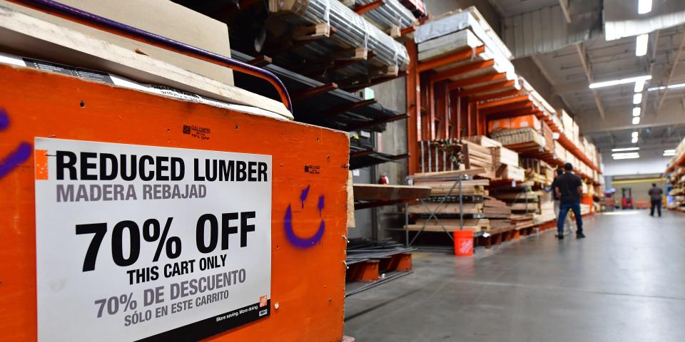 Lumber home Depot