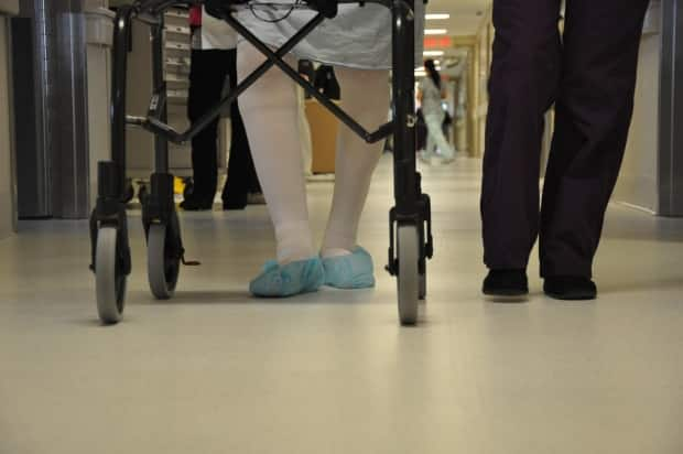 One in six patients at Ottawa's Montfort Hospital is currently awaiting transfer to another facility, including long-term care homes. (Genevieve Picard/Montfort Hospital - image credit)