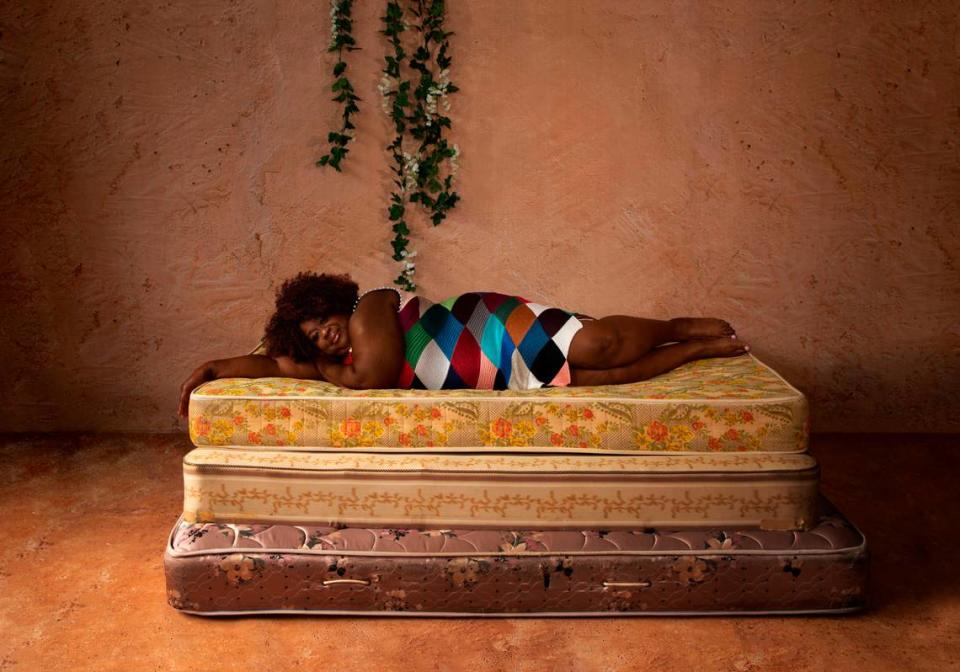 “Soft” by Daveed Baptiste, a photographer and the 2023 recipient of The Ashley Longshore Excellence in the Arts Award.