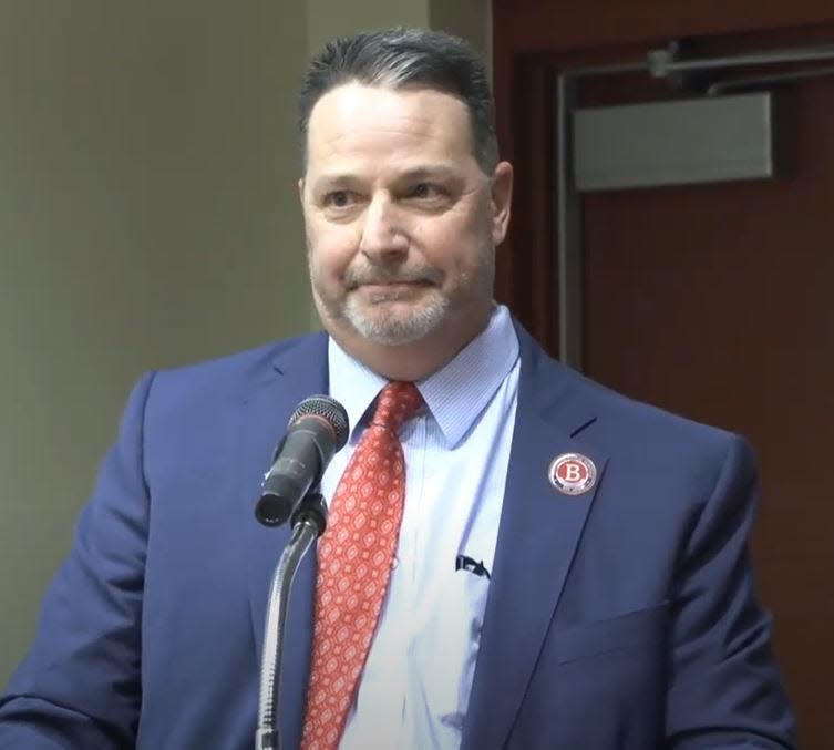 Superintendent of Brockton Public Schools Mike Thomas made a fiery and emotional speech at the School Committee meeting on Tuesday, Feb. 27, 2024.