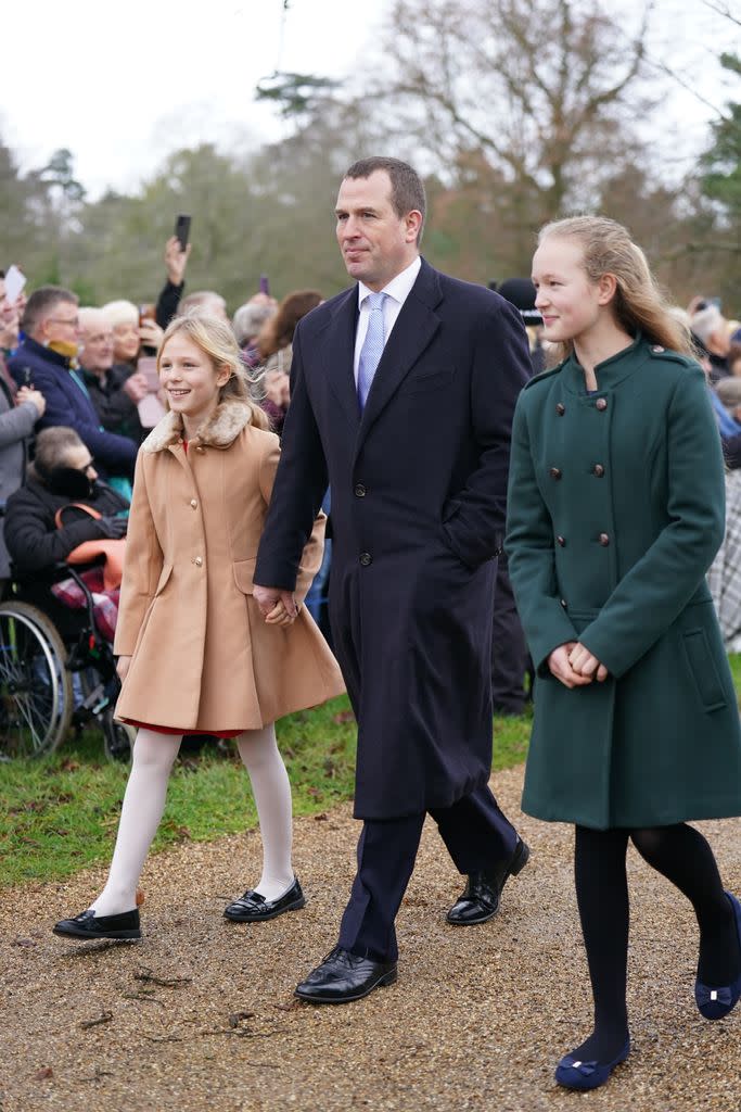 Isla, Peter and Savannah on Christmas Day 2022