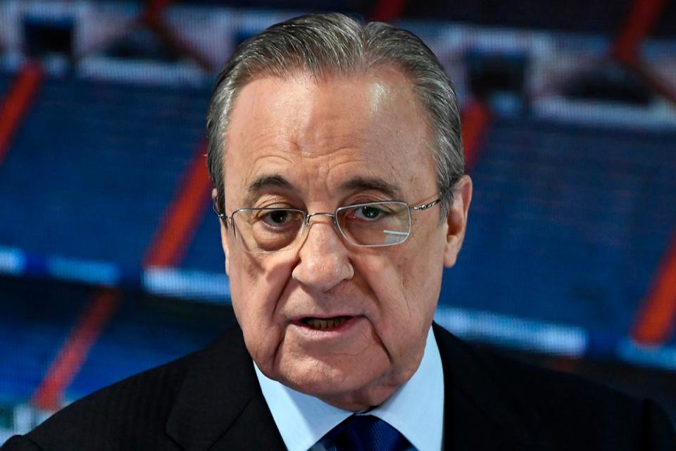 Florentino Perez, Real Madrid club president (AFP via Getty Images)