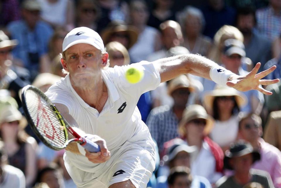 Anderson produced a stunning performance to beat Federer (EPA)