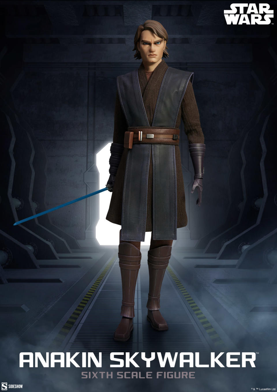 Anakin Skywalker figure his Clone Wars attire