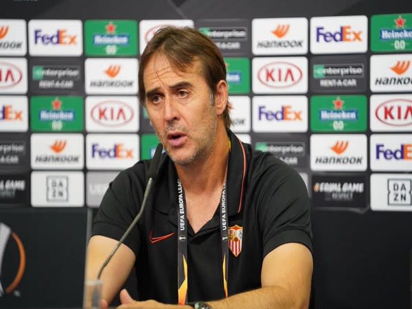 Sevilla manager Julen Lopetegui. (Photo/ Sevilla Twitter) 