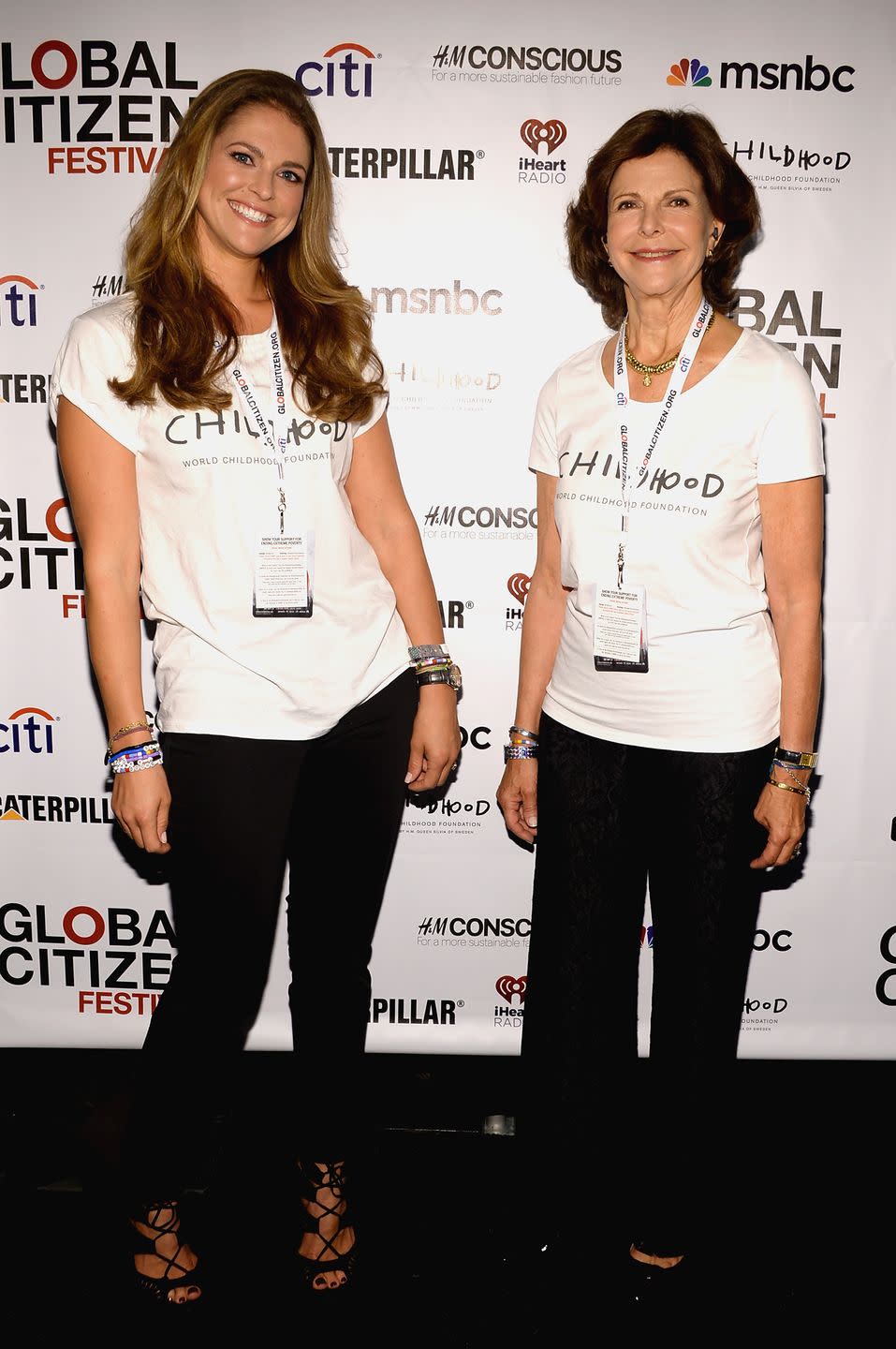 <p>Madeleine and her mother, Queen Silvia, made an appearance at the Global Citizen Festival in New York. The royals were there in support of the <a href="https://www.childhood-usa.org/" rel="nofollow noopener" target="_blank" data-ylk="slk:World Childhood Foundation;elm:context_link;itc:0;sec:content-canvas" class="link ">World Childhood Foundation</a>, which works to end sexual abuse, exploitation, and violence against children. Silvia founded the organization over 20 years ago.</p>