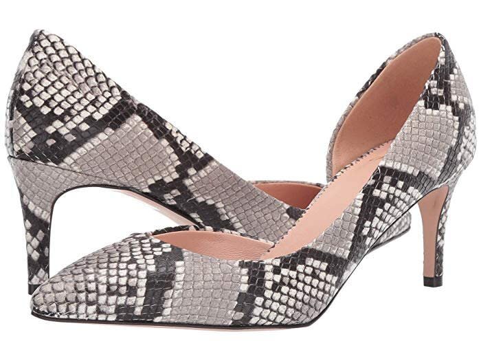 Snake skin is the print for fall 2019. We're seeing this wild pattern take over accessories from bags and belts to shoes and even trousers. <a href="https://fave.co/2mJiUjB" target="_blank" rel="noopener noreferrer">Get them for an extra 20% off with code <strong>ENDOFSUMMER</strong></a>.