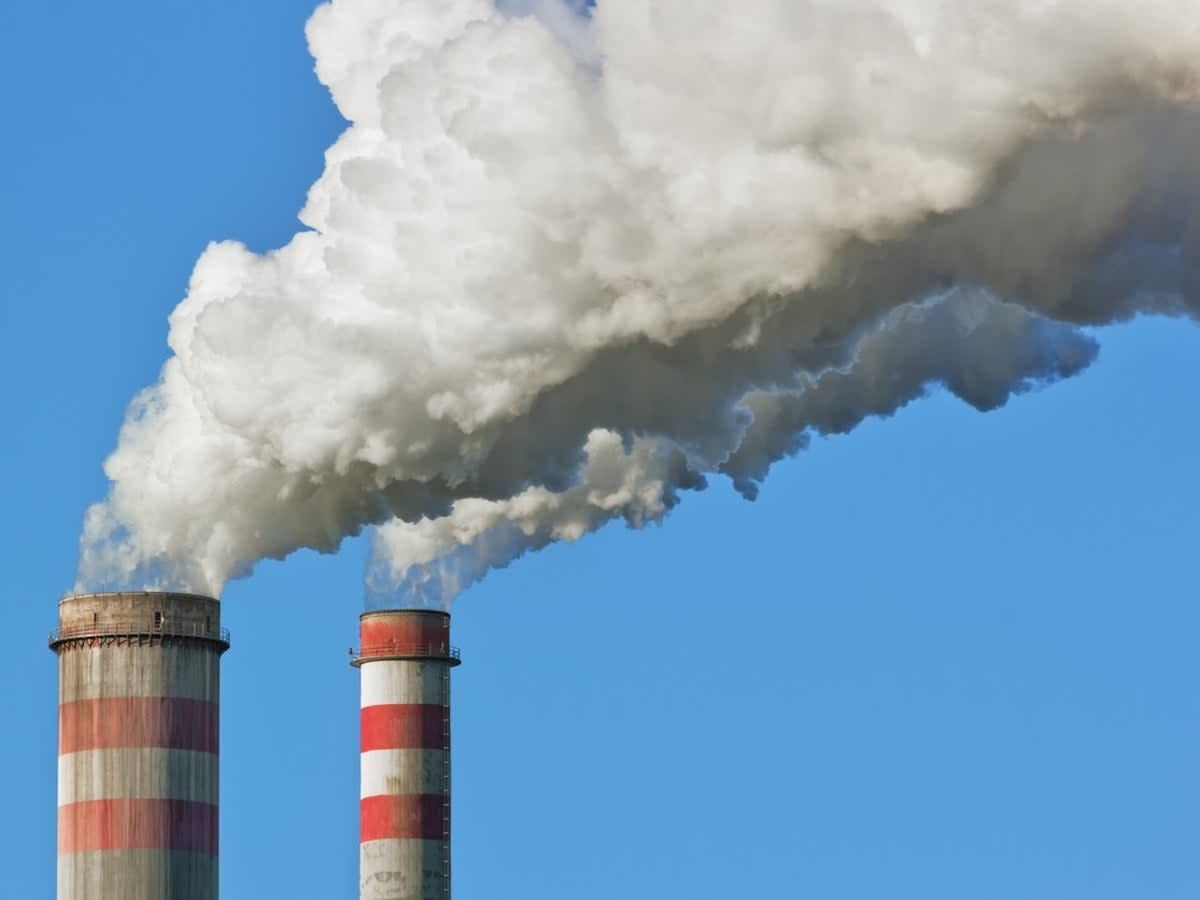 The National Institute of Standards and Technology in the US discovered a reusable material that can remove CO2 from smokestacks before it reaches the atmosphere (Getty Images/ iStock)
