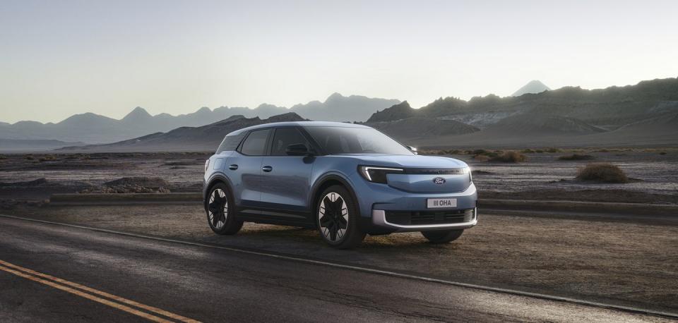 <p>It's built on Volkswagen's MEB electric platform, which it has shared with Ford as part of a partnership between the two automakers.</p>