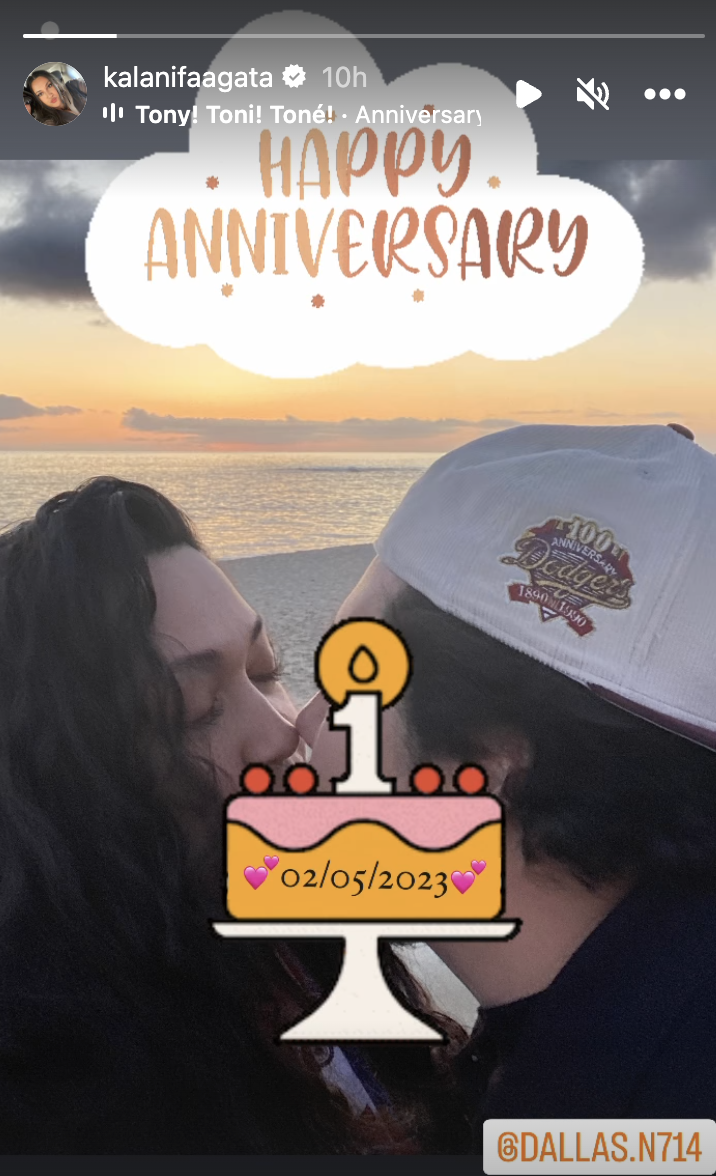 90 day fiances kalani dallas anniversary pda photos