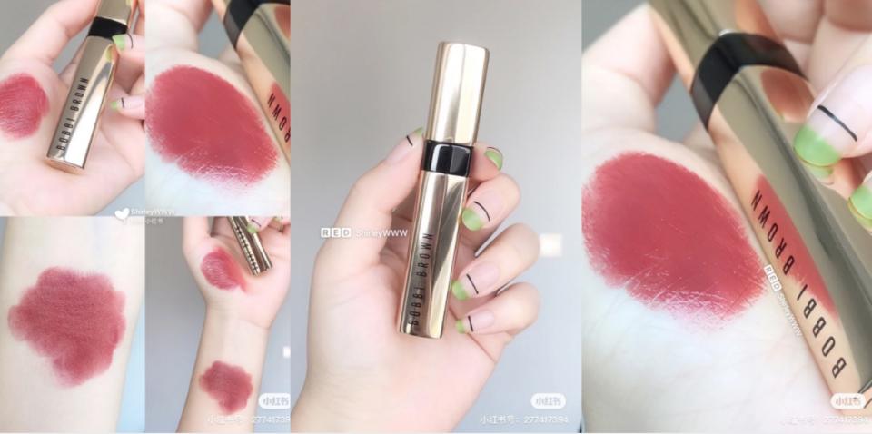 BOBBI BROWN 金緻水光唇膏#CLARET  超美的肉桂豆沙、奶棕色，而且非常滋潤不會乾，帶點水亮光澤，擦上唇讓你的溫柔氣質感就像開了外掛！素顏擦也很OK，上唇後會讓你愛上那種軟軟、嫩嫩的觸感，是從包裝到顯色都讓人讚嘆的唇膏。