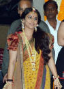 It was strictly an occasion for close family and friends. Media was not allowed inside, though Vidya later obliged the photographers showing her henna-decorated hands.