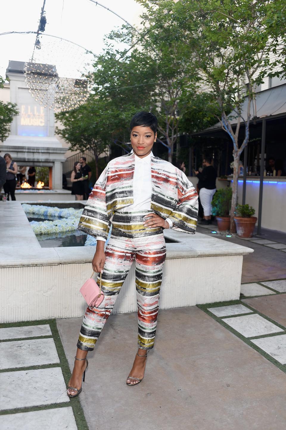 Keke Palmer attends the 6th annual ELLE Women In Music celebration in May 2015.