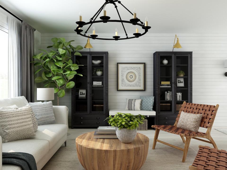 Homebuying Trends 2021, Modern Farmhouse Style living room