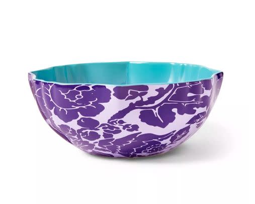 A stoneware serving bowl