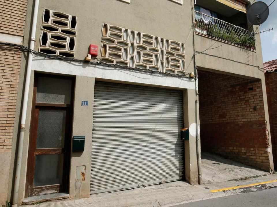 A building thought to have been used as a mosque by imam Abdelbaki es Satty (AFP)