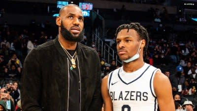 Everything LeBron James Has Said About His Son Bronny Playing Basketball He Has Huge Aspirations 313